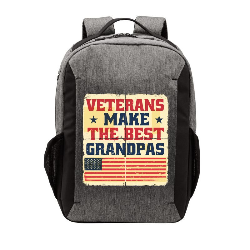 Veterans Make The Best Grandpas USA Vector Backpack