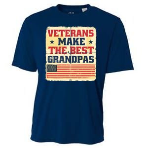 Veterans Make The Best Grandpas USA Cooling Performance Crew T-Shirt