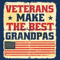 Veterans Make The Best Grandpas USA Cooling Performance Crew T-Shirt