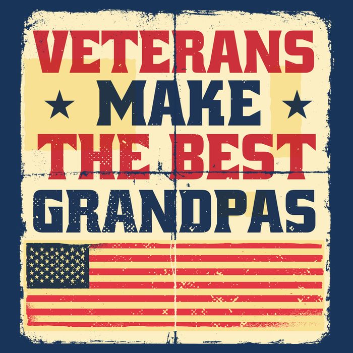 Veterans Make The Best Grandpas USA Cooling Performance Crew T-Shirt