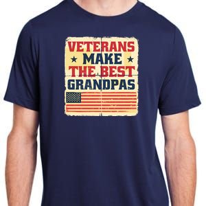 Veterans Make The Best Grandpas USA Adult ChromaSoft Performance T-Shirt