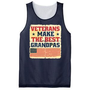 Veterans Make The Best Grandpas USA Mesh Reversible Basketball Jersey Tank