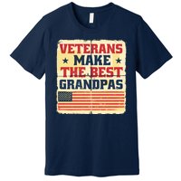 Veterans Make The Best Grandpas USA Premium T-Shirt