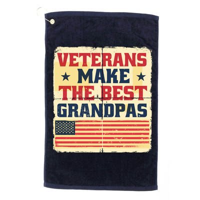 Veterans Make The Best Grandpas USA Golf Towel