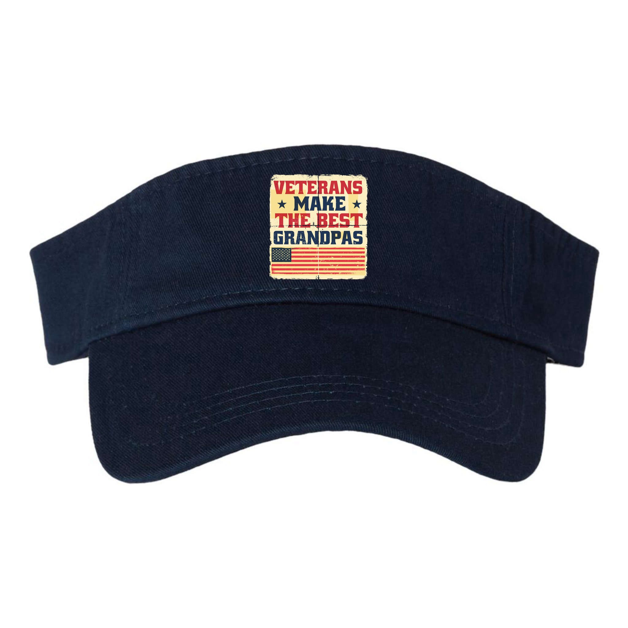 Veterans Make The Best Grandpas USA Visor