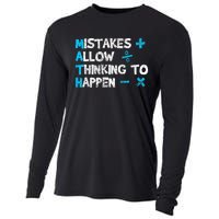 Vintage Math Teacher Funny Saying Gift Cooling Performance Long Sleeve Crew