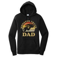 Vintage Monster Truck Gift For Dad Women's Pullover Hoodie