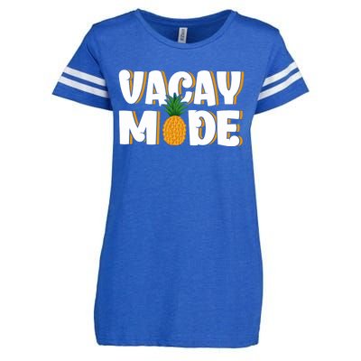 Vacation Mode Tropical Vacation Vacay Mode Beach Vacation Cute Gift Enza Ladies Jersey Football T-Shirt