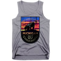 Vintage Michigan The Wolverine State Tank Top