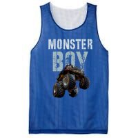 Vintage Monster Truck Family Mom Dad Son Squad Gift Mesh Reversible Basketball Jersey Tank