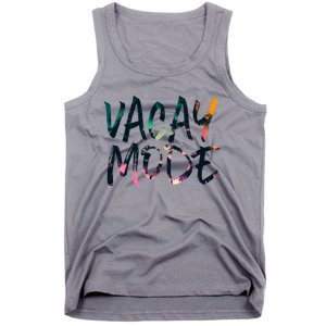 Vacay Mode Tropical Graphic Text Design Gift Tank Top