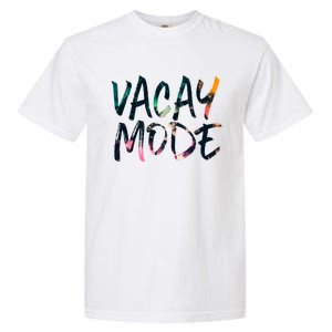 Vacay Mode Tropical Graphic Text Design Gift Garment-Dyed Heavyweight T-Shirt