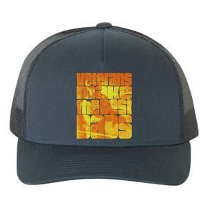 Veterans Make The Best Dads Gift Yupoong Adult 5-Panel Trucker Hat