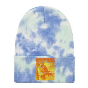 Veterans Make The Best Dads Gift Tie Dye 12in Knit Beanie