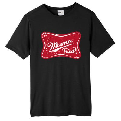 Vintage Mama Tried Retro Country Outlaw Music Western Tall Fusion ChromaSoft Performance T-Shirt