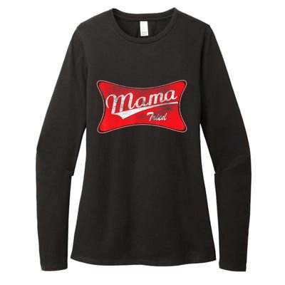 Vintage Mama Tried Gift Funny Retro Country Outlaw Music Gift Womens CVC Long Sleeve Shirt