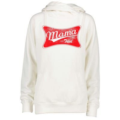 Vintage Mama Tried Gift Funny Retro Country Outlaw Music Gift Womens Funnel Neck Pullover Hood