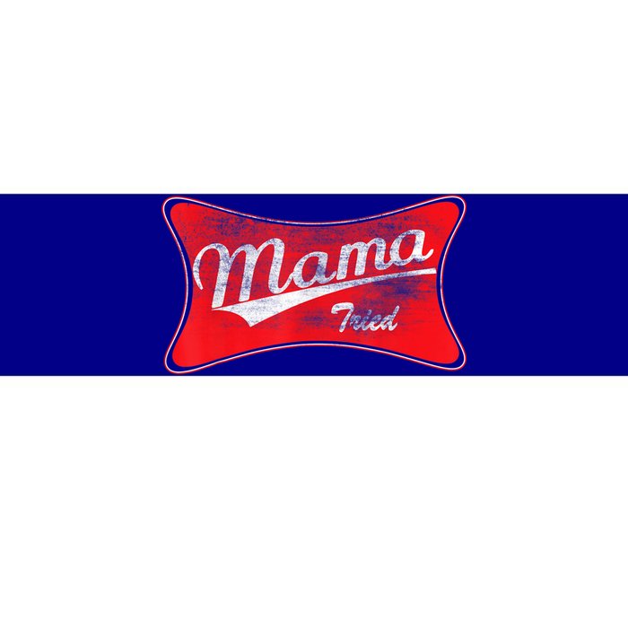 Vintage Mama Tried Gift Funny Retro Country Outlaw Music Gift Bumper Sticker