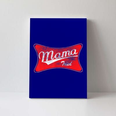 Vintage Mama Tried Gift Funny Retro Country Outlaw Music Gift Canvas