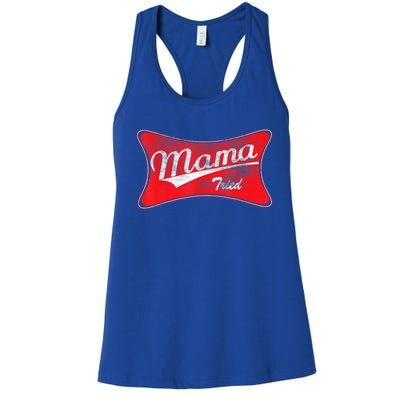 Vintage Mama Tried Gift Funny Retro Country Outlaw Music Gift Women's Racerback Tank