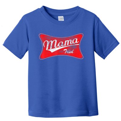 Vintage Mama Tried Gift Funny Retro Country Outlaw Music Gift Toddler T-Shirt