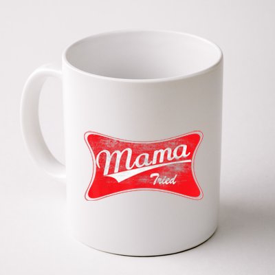 Vintage Mama Tried Gift Funny Retro Country Outlaw Music Gift Coffee Mug