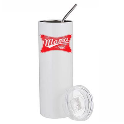 Vintage Mama Tried Gift Funny Retro Country Outlaw Music Gift Stainless Steel Tumbler