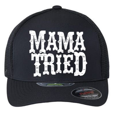 VINTAGE Mama Tried Country Outlaw Music TShirts Flexfit Unipanel Trucker Cap