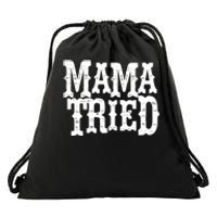 VINTAGE Mama Tried Country Outlaw Music TShirts Drawstring Bag