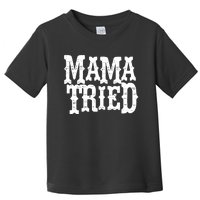 VINTAGE Mama Tried Country Outlaw Music TShirts Toddler T-Shirt