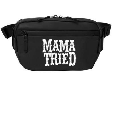 VINTAGE Mama Tried Country Outlaw Music TShirts Crossbody Pack