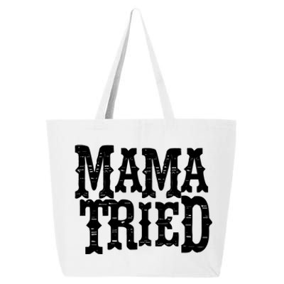 VINTAGE Mama Tried Country Outlaw Music TShirts 25L Jumbo Tote