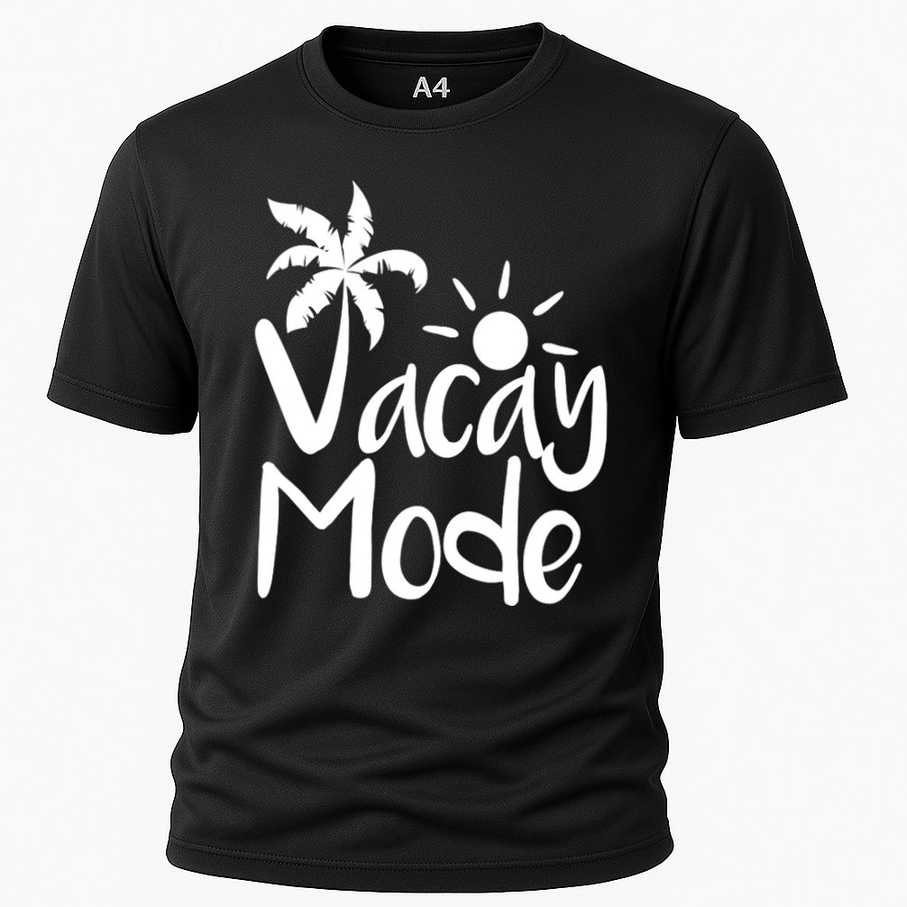 Vacay Mode Tropical Vacation Cooling Performance Crew T-Shirt