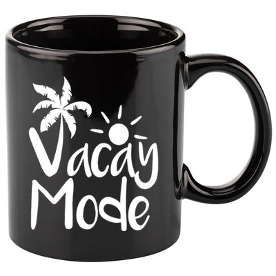 Vacay Mode Tropical Vacation 11oz C Handle Ceramic Mug