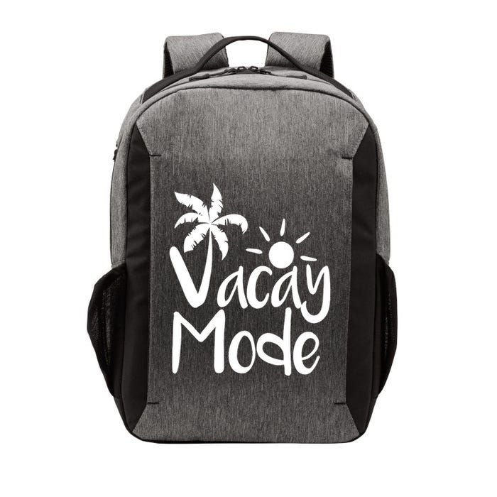 Vacay Mode Tropical Vacation Vector Backpack