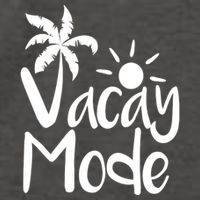 Vacay Mode Tropical Vacation Vector Backpack