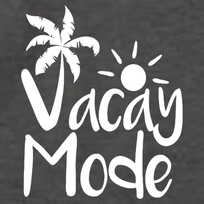 Vacay Mode Tropical Vacation Vector Backpack