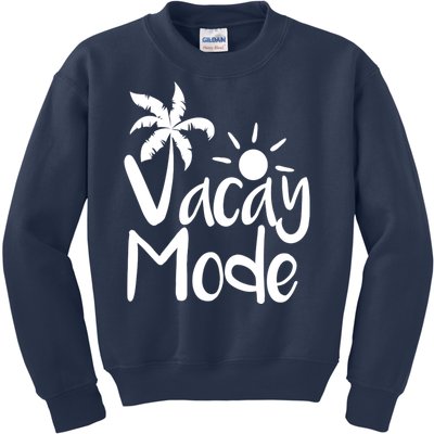 Vacay Mode Tropical Vacation Kids Sweatshirt