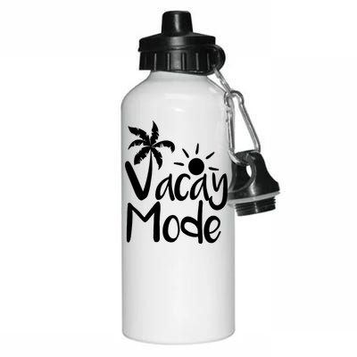 Vacay Mode Tropical Vacation Aluminum Water Bottle