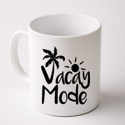 Vacay Mode Tropical Vacation Coffee Mug