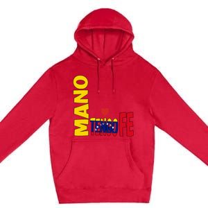 Venezuela Mano Tengo Fe Vinotinto Premium Pullover Hoodie