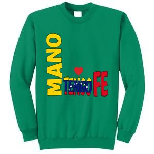 Venezuela Mano Tengo Fe Vinotinto Sweatshirt