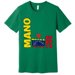 Venezuela Mano Tengo Fe Vinotinto Premium T-Shirt