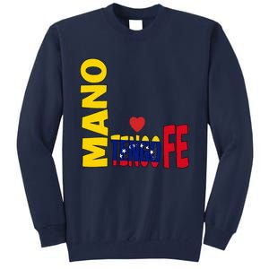 Venezuela Mano Tengo Fe Vinotinto Tall Sweatshirt