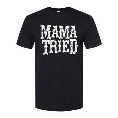 VINTAGE Mama Tried Country Outlaw Musics Softstyle® CVC T-Shirt