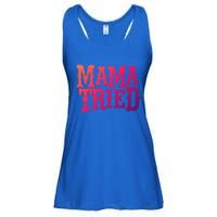 Vintage Mama Tried Country Outlaw Music Gift Ladies Essential Flowy Tank