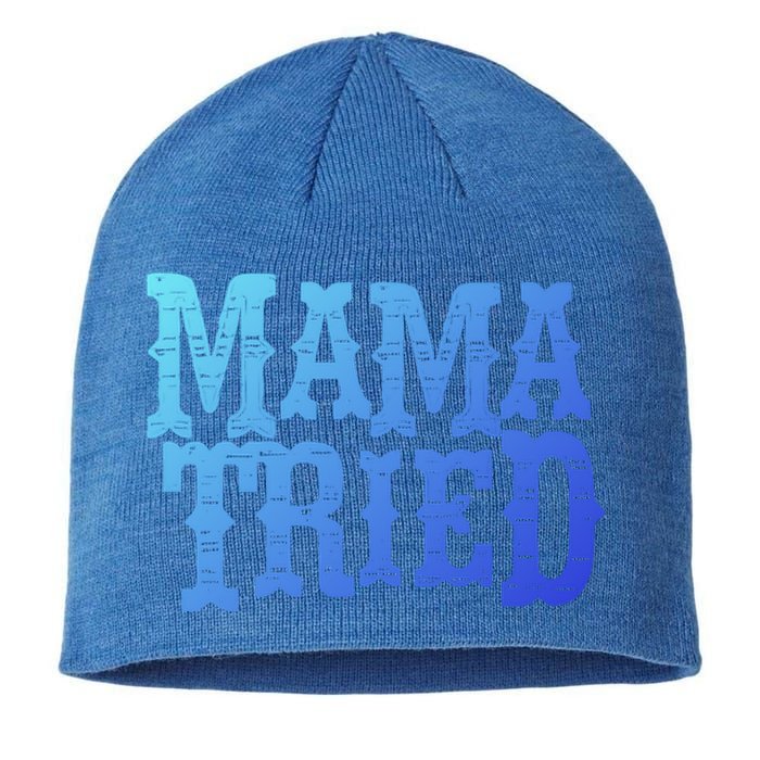 Vintage Mama Tried Country Outlaw Music Gift Sustainable Beanie