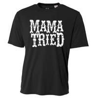 VINTAGE Mama Tried Country Outlaw Music Cooling Performance Crew T-Shirt