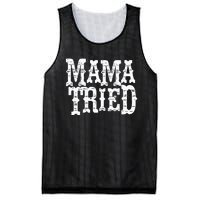 VINTAGE Mama Tried Country Outlaw Music Mesh Reversible Basketball Jersey Tank