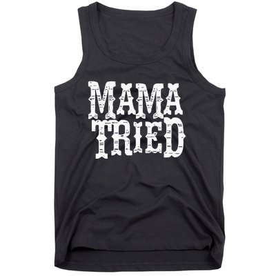 VINTAGE Mama Tried Country Outlaw Music Tank Top